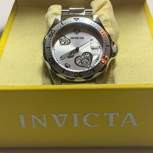 Invicta Watch 12286 Women's ProDiver White Crystal